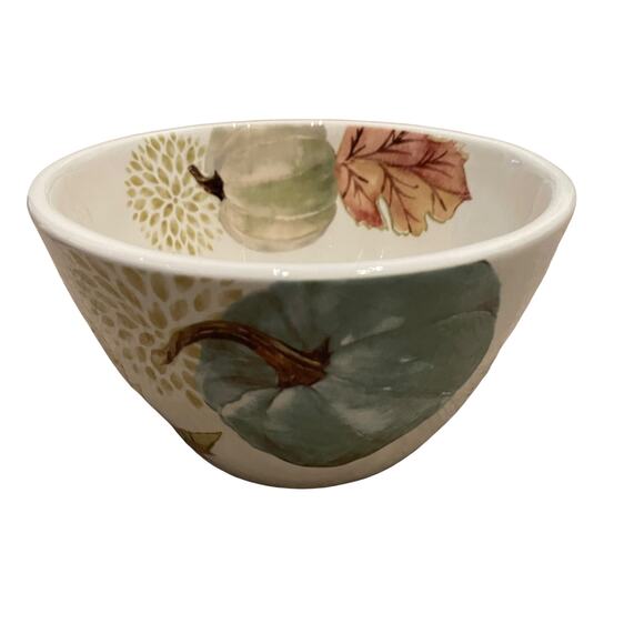 Potter's Studio Ceramic Nesting Bowl Set of 3 Fall Harvest Pumpkins New - Picture 13 of 16